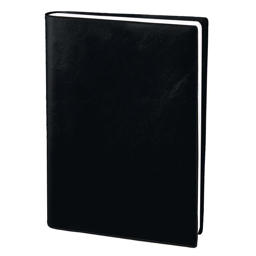 3371010002368-Agenda Alpha Saturne - 1 semaine sur 2 pages - 21 x 29,7 cm - noir - Quo Vadis--0