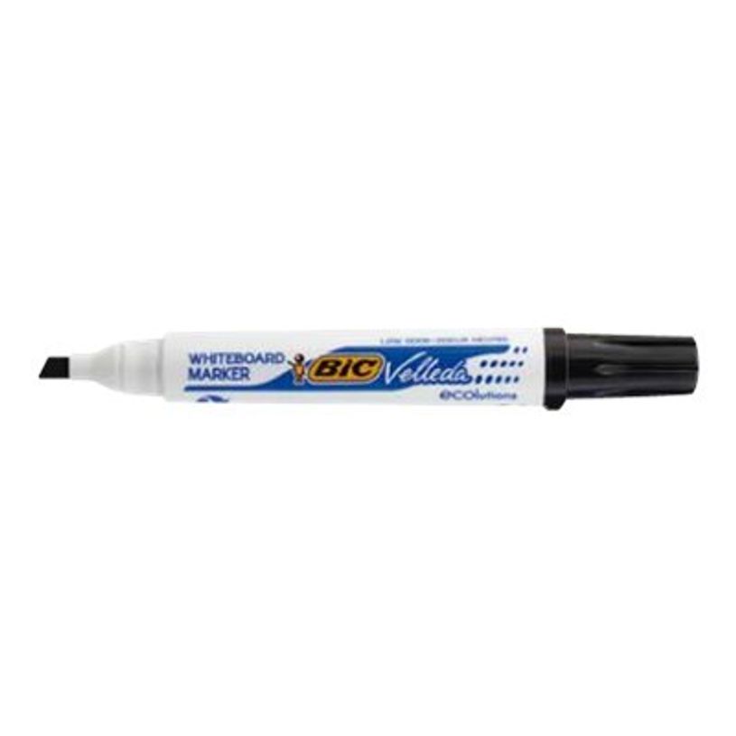3086121751035-BIC VELLEDA 1751 - Pack de 12 - Marqueurs effaçables - pointe biseau - rouge-P_400000010_1-0