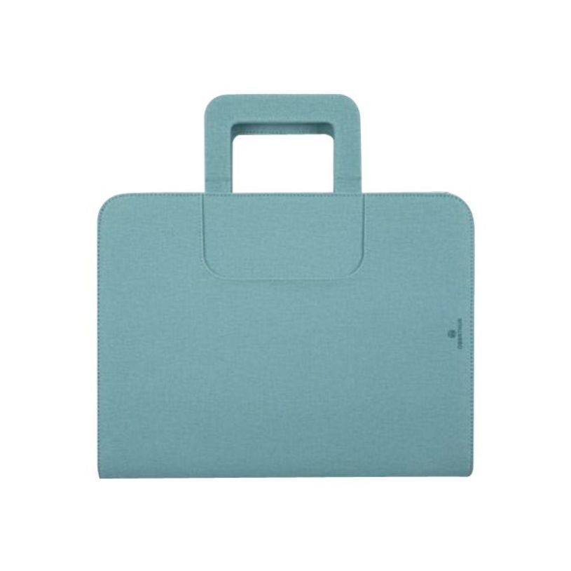 3108724259951-Oberthur Oakland - Conférencier A4 zippé à poignées aimantées - bleu-P_400000066_1-0