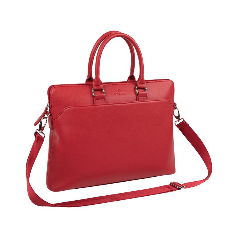 3108723210700-Oberthur Jakarta - Sacoche slim pour ordinateur portable 15,6" - rouge-P_400000075_2-0