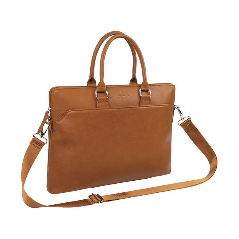 3108723210717-Oberthur Jakarta - Sacoche slim pour ordinateur portable 15,6" - camel-P_400000076_3-1