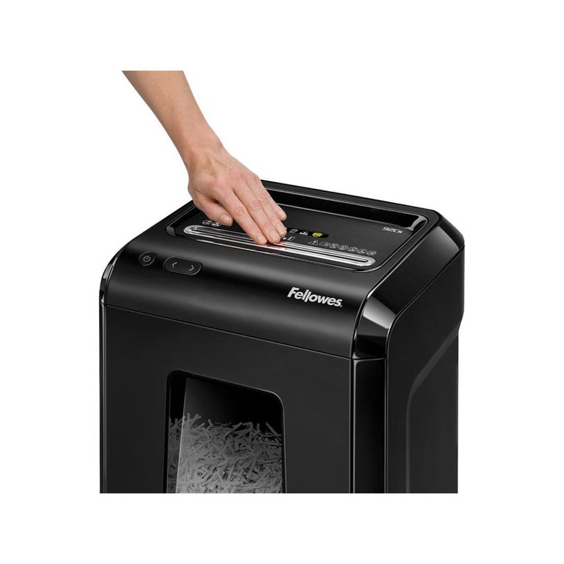 0043859733071-Fellowes Powershred 92Cs - destructeur de documents coupe croisée - 18 feuilles - Corbei-P_400000090_10-4