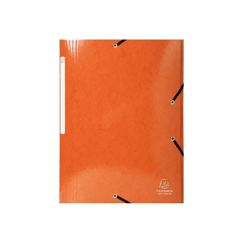 3130630558361-Exacompta Iderama - Chemise à rabats - A4 - orange-P_400000147_1-0