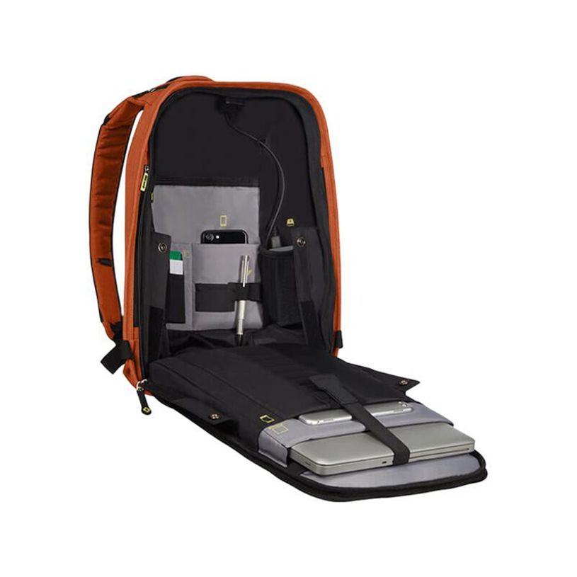 5400520023100-Samsonite Securipak - Sac à dos antivol pour ordinateur portable 15,6" - safran-P_400000198_7-6