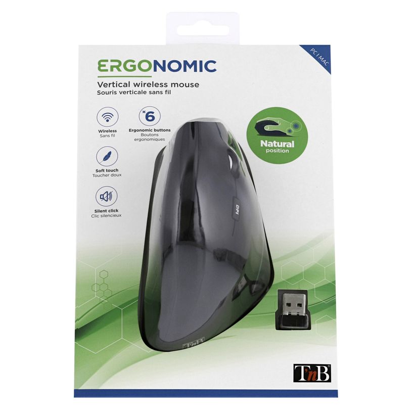 3303170068137-T'nB Ergo Line - souris sans fil ergonomique pour droitier - noir-P_400000240_8-7