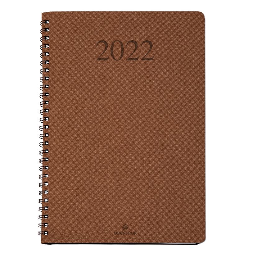 3664447091105-Agenda à spirale Glasgow - 1 semaine sur 2 pages - A4 - disponible dans différentes coul-P_400000256_4-3