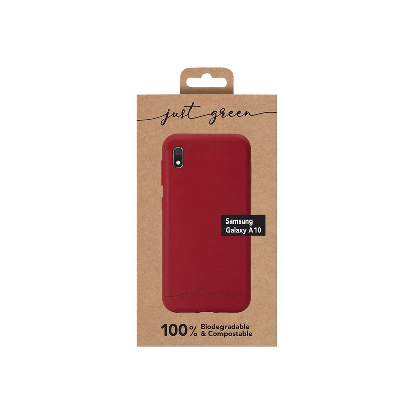 3571211428343-Just Green - Coque de protection pour Samsung A10 - rouge-P_400000289_4-3