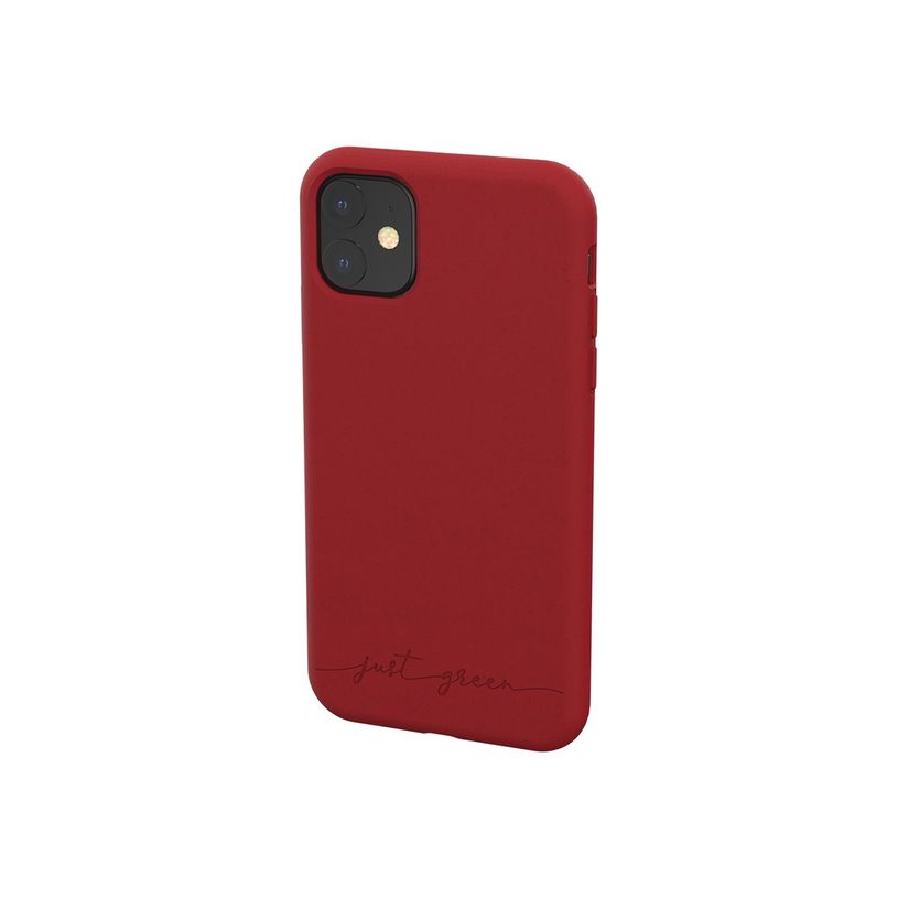 3571211427209-Just Green - Coque de protection souple pour Iphone 11 - rouge-P_400000310_3-2
