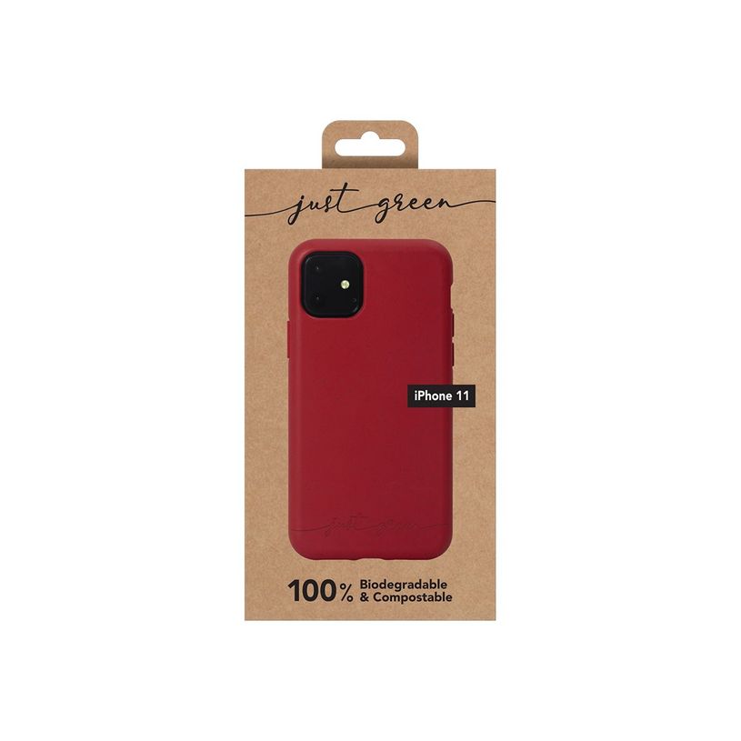 3571211427209-Just Green - Coque de protection souple pour Iphone 11 - rouge-P_400000310_5-4