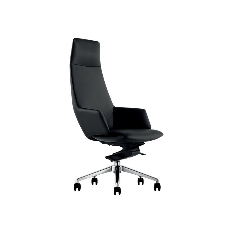 3700339883974-Fauteuil de bureau AIRSEAT II - accoudoirs intégrés - appui-tête intégré - cuir noir-P_400000336_2-1