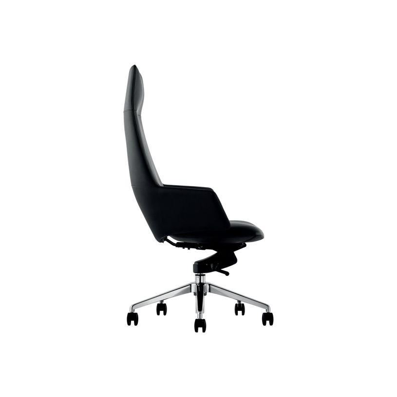 3700339883974-Fauteuil de bureau AIRSEAT II - accoudoirs intégrés - appui-tête intégré - cuir noir-P_400000336_3-2