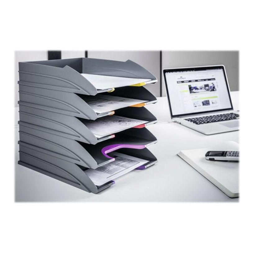 4005546701950-Durable Varicolor - 5 Corbeilles à courrier - coloris assortis-P_400000353_2-3