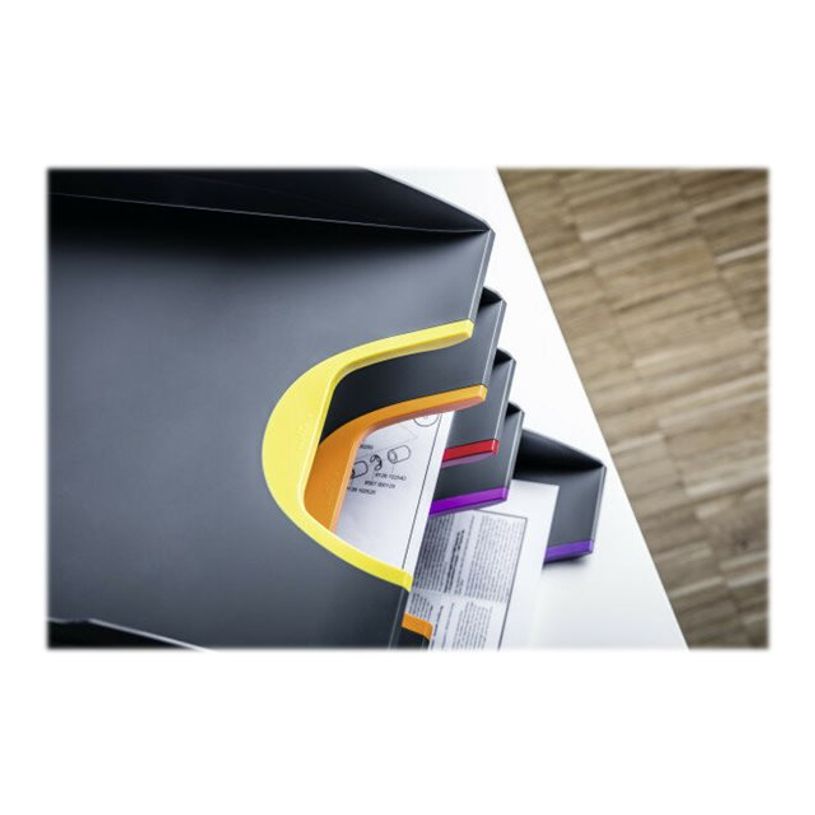 4005546701950-Durable Varicolor - 5 Corbeilles à courrier - coloris assortis-P_400000353_3-4