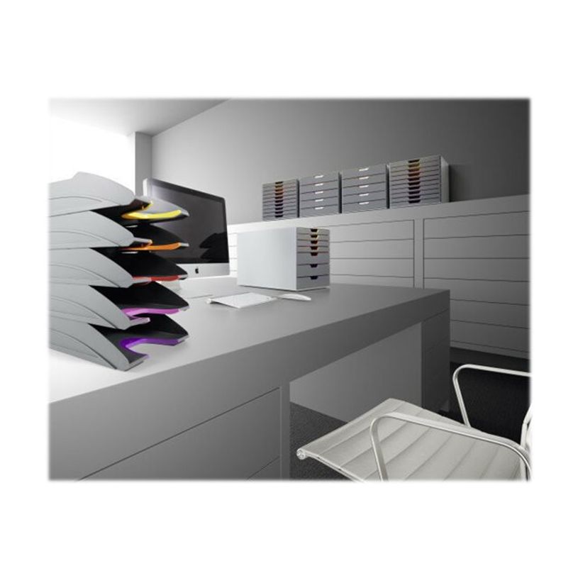 4005546701950-Durable Varicolor - 5 Corbeilles à courrier - coloris assortis-P_400000353_4-5