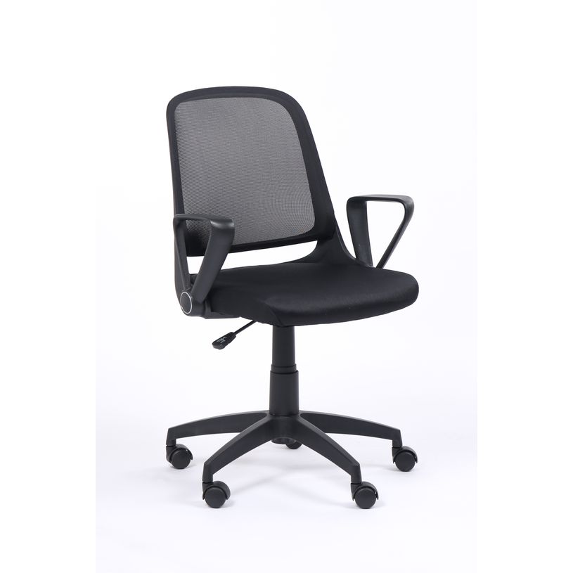 3760185029117-Fauteuil de bureau DAKOTA - accoudoirs rabattables - noir-P_400000368_1-0
