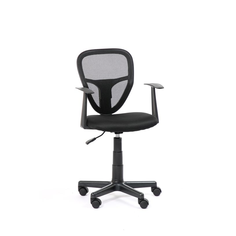 3701338801778-Paire d'accoudoirs fixes pour fauteuil BUZZ - noir-P_400000372_1-0