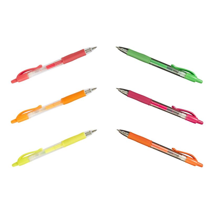 4902505586415-Pilot G-2 Neon - Roller - pointe moyenne - rose-P_400000373_3-3