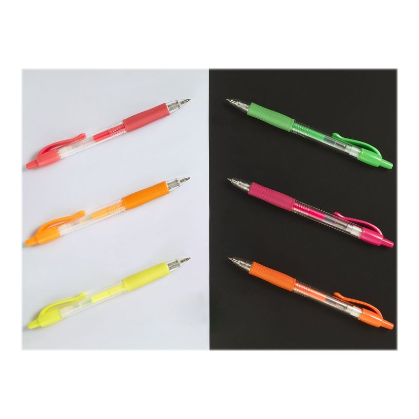 4902505586422-Pilot G-2 Neon - Roller - pointe moyenne - rouge-P_400000374_1-1