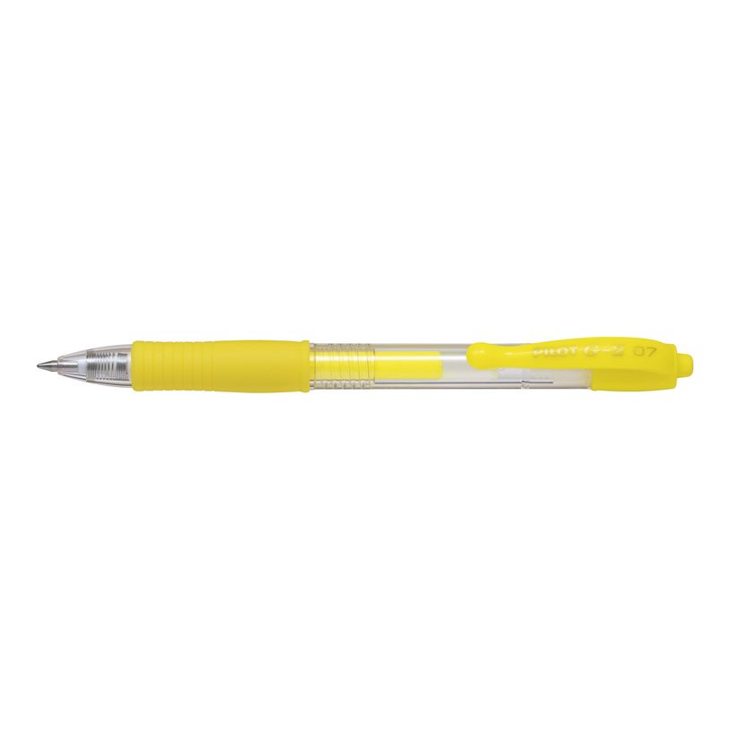 4902505586453-Pilot G-2 Neon - Roller - pointe moyenne - jaune-P_400000377_4-0