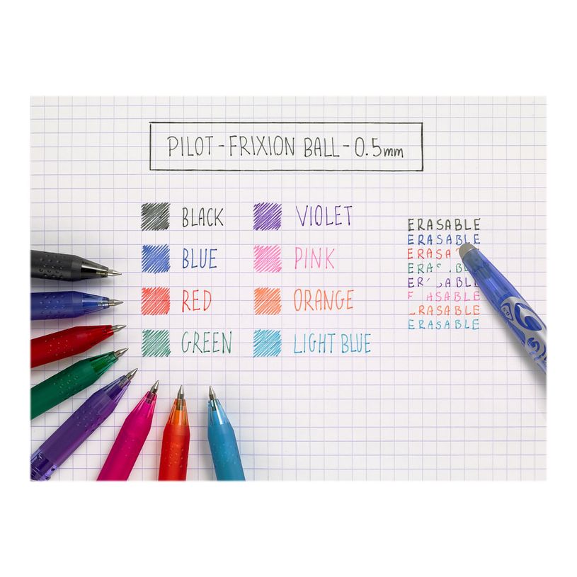4902505360114-Pilot Frixion Ball - Roller effaçable - 0,5 mm - vert-P_400000387_3-3