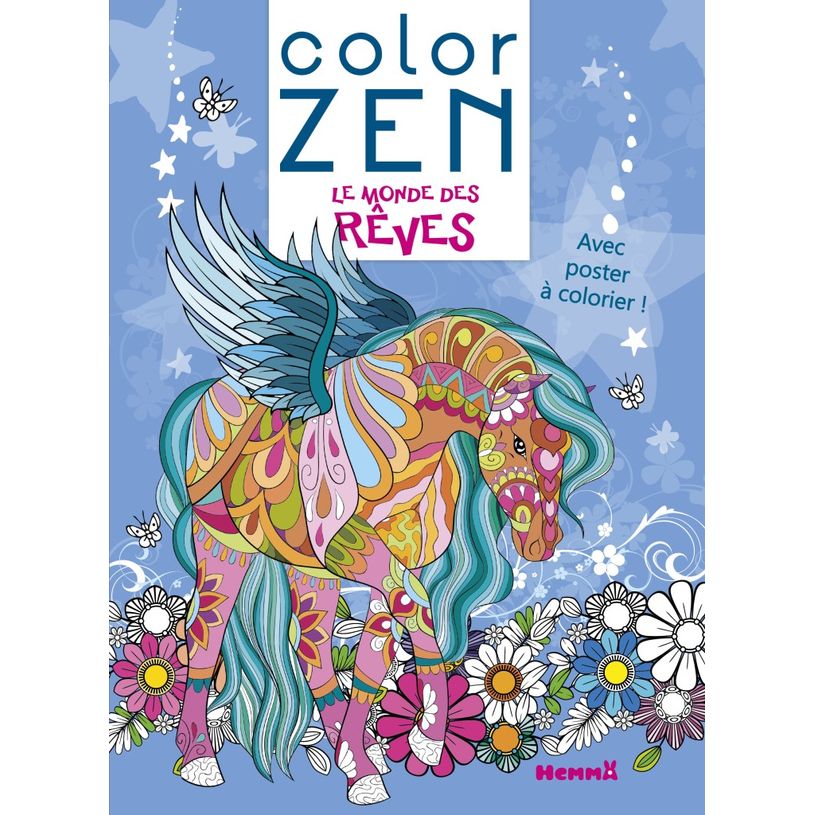 9782508044366-Color Zen Le monde des rêves avec poster à colorier !-P_400000452_1-0