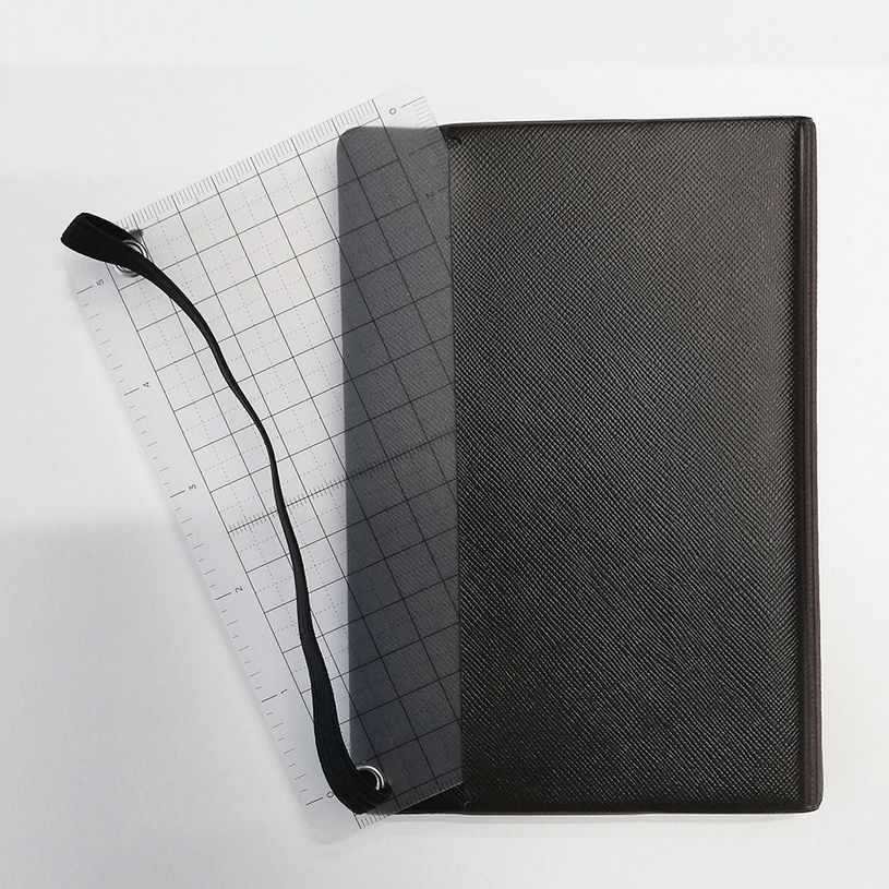 3147280181313-Agenda à élastique Oxford Genius - 1 semaine sur 2 pages - 10 x 15 cm - noir - Hamelin-P_400000636_3-2