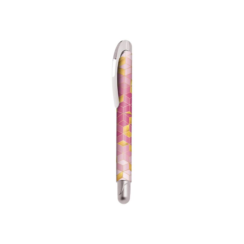 0404000006602-Online College - Stylo plume carrés rose-P_400000660_3-0