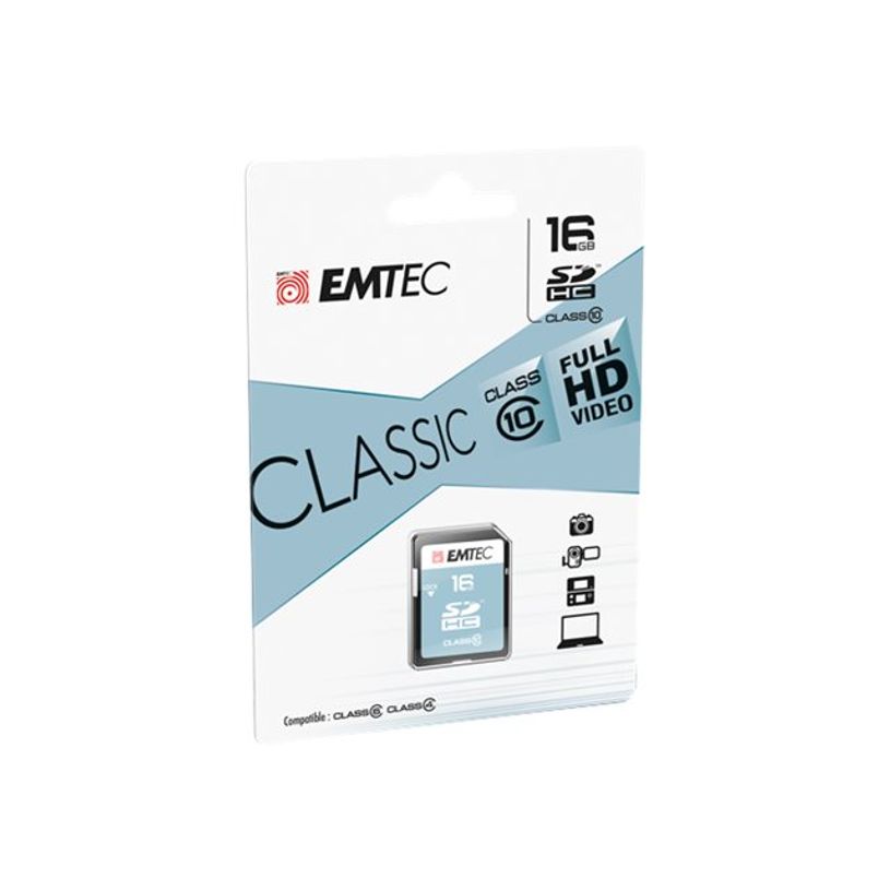 3126170159236-Emtec - carte mémoire 16 Go - Class 10 - SDHC-P_400000702_2-1