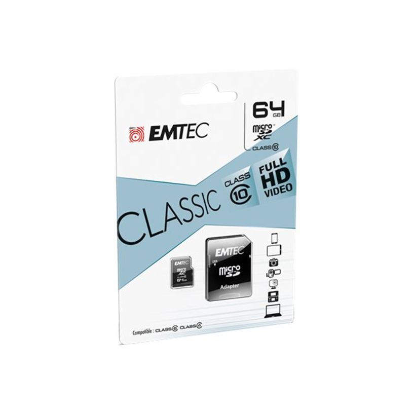 3126170158963-Emtec - carte mémoire 16 Go - Class 10 - micro SDHC-P_400000703_2-1