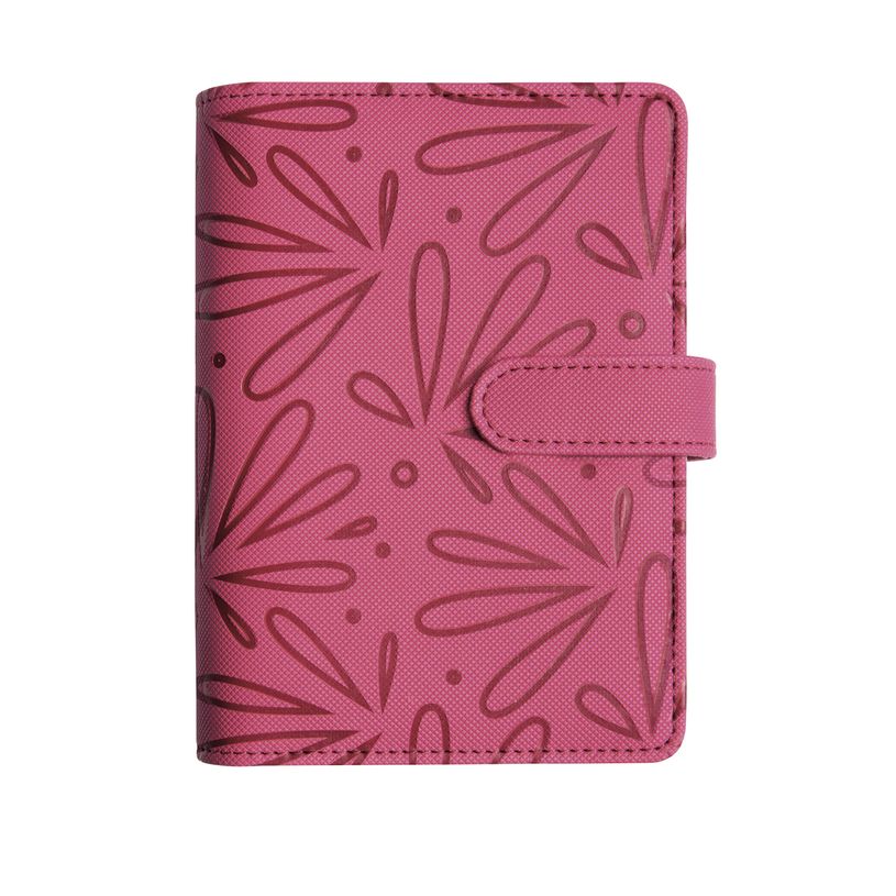 3660942068116-Floralie - Organiseur 16 mois - 11 x 14,5 cm - fuchsia - Exacompta-P_400000727_1-0