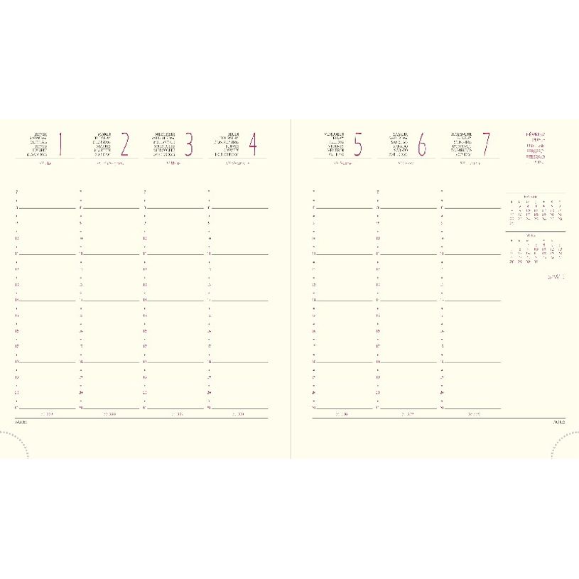 3660942069298-Agenda Ginkgo Eurotime 18 - 1 semaine sur 2 pages - 15 x 17 cm - disponible dans différen-P_400000733_5-3