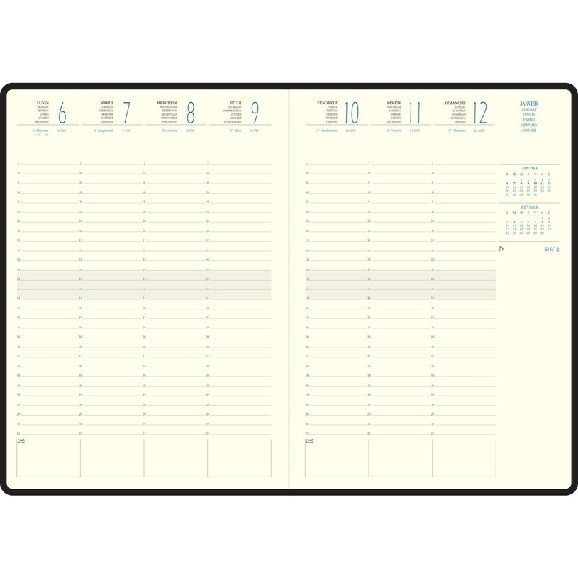 3660942069502-Agenda Tailor Eurotime 29 - 1 semaine sur 2 pages - 21 x 29,7 cm - disponible dans différ-P_400000742_6-4