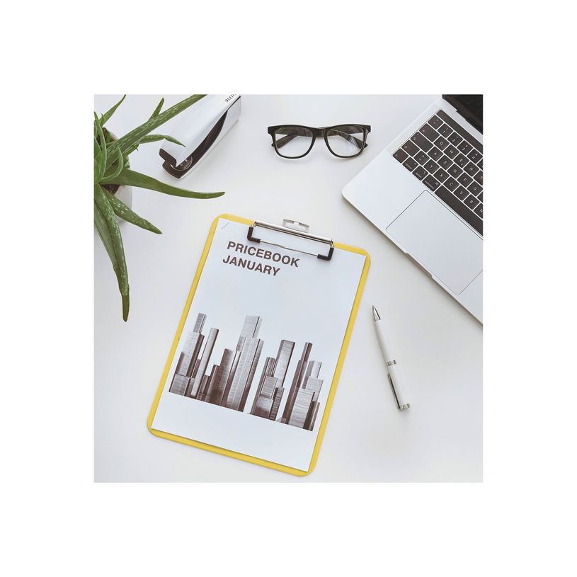 4002432120611-Leitz WOW - Porte-bloc A4 - Capacité 75 feuilles - jaune-P_400000814_3-2