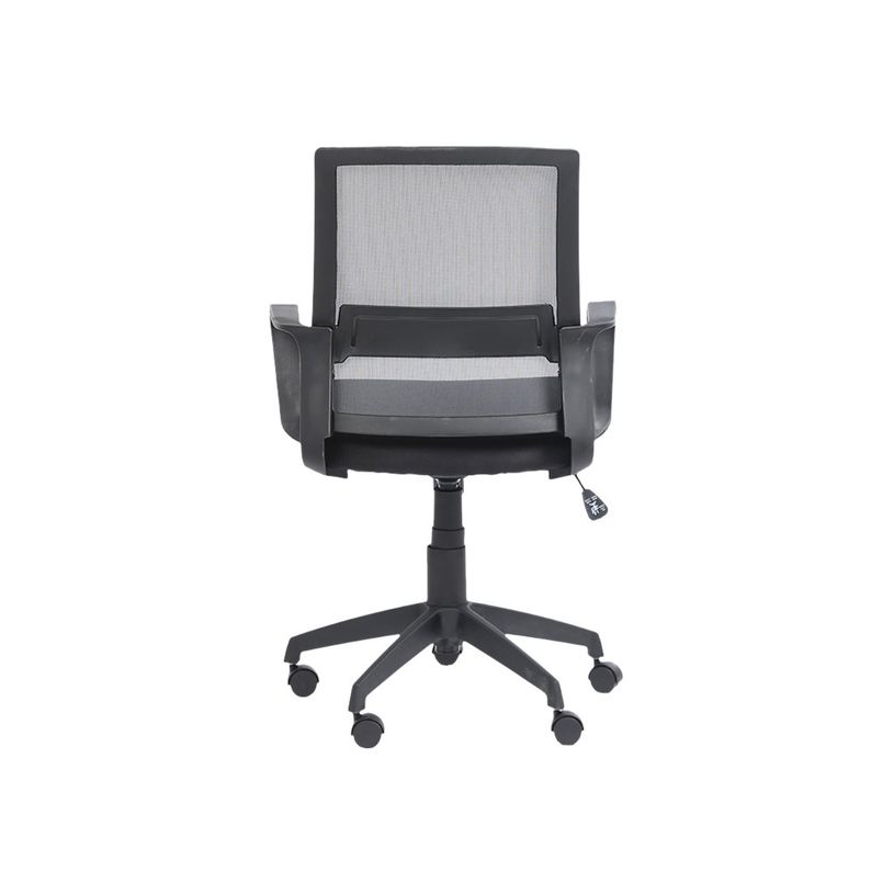 3760185020824-Fauteuil de bureau LIBERTY 01 - accoudoirs fixes - sans appui-tête - noir et gris-P_400000840_4-3