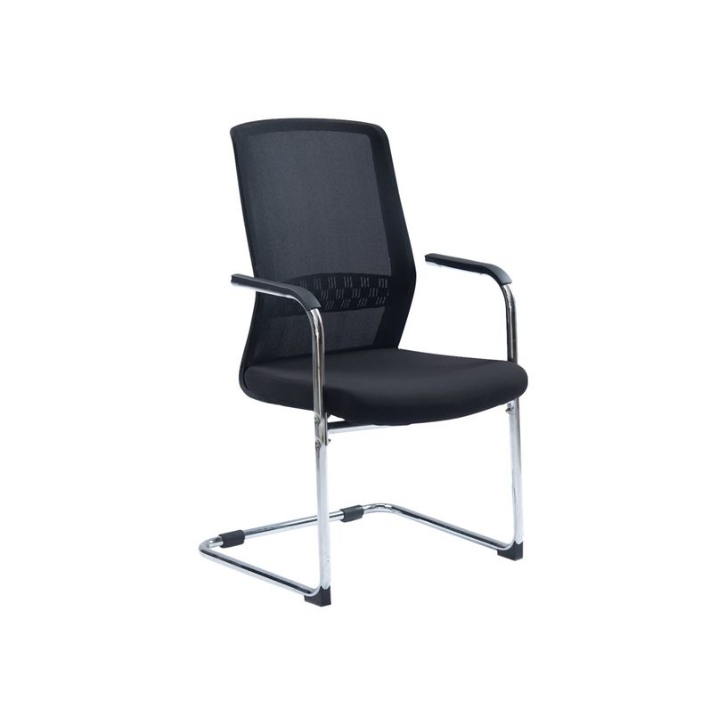 3760185029490-Chaise LUGE SCOTT - dossier haut - accoudoirs intégrés - noir-P_400000846_2-1