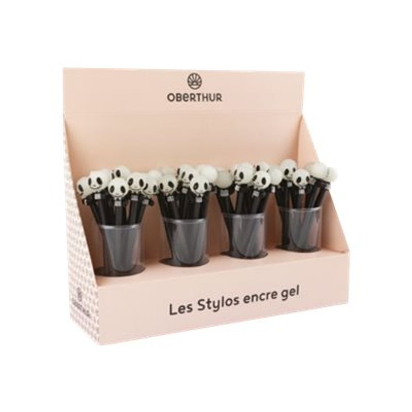 3108726757301-Oberthur - Stylo gel - tête de mort-P_400000946_2-0