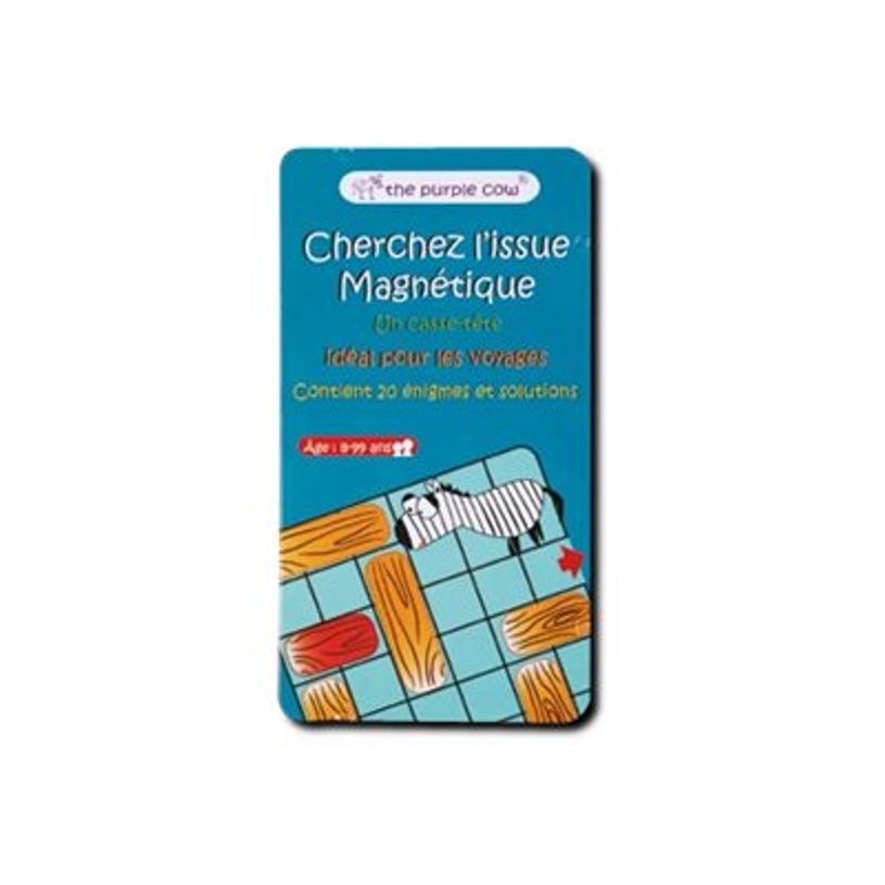 3108722903771-The Purple Cow - Jeu de voyage magnétique - Cherchez l'issue-P_400000962_1-0
