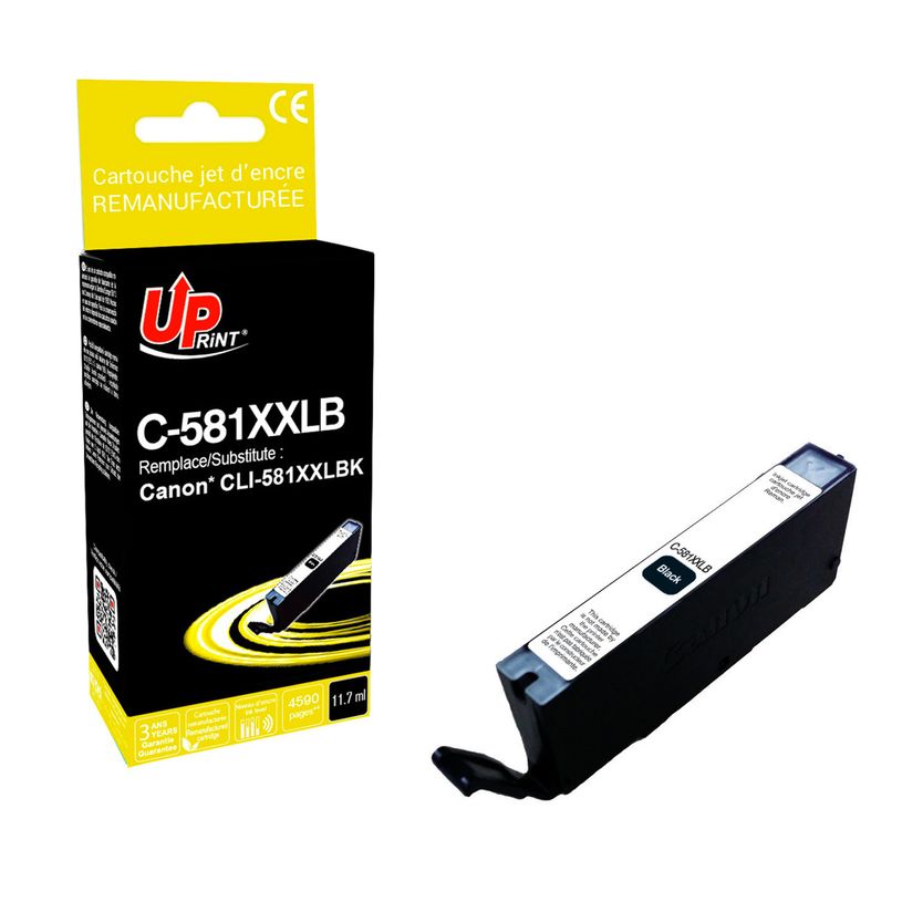 3584770904104-Cartouche remanufacturée Canon CLI-581XXL - noir - Uprint--2