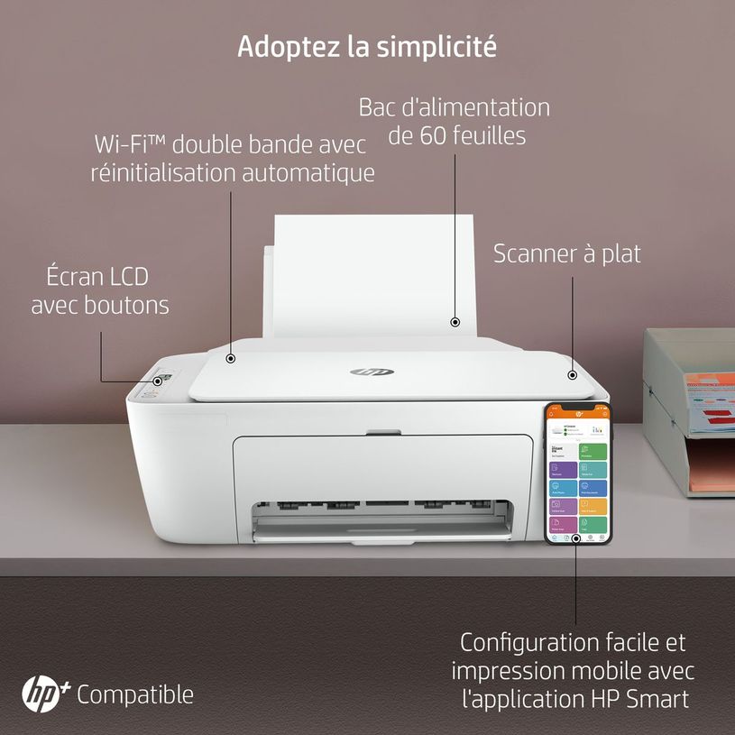 0194441902518-HP Deskjet 2710E All-in-One - imprimante multifonction jet d'encre couleur A4 - Wifi, Bluetoo-P_400001021_9-5