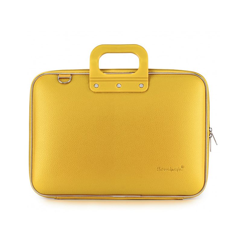 8059395580262-Bombata Classic Vinyle - Sacoche pour ordinateur portable 15" - jaune safran-P_400001028_1-0