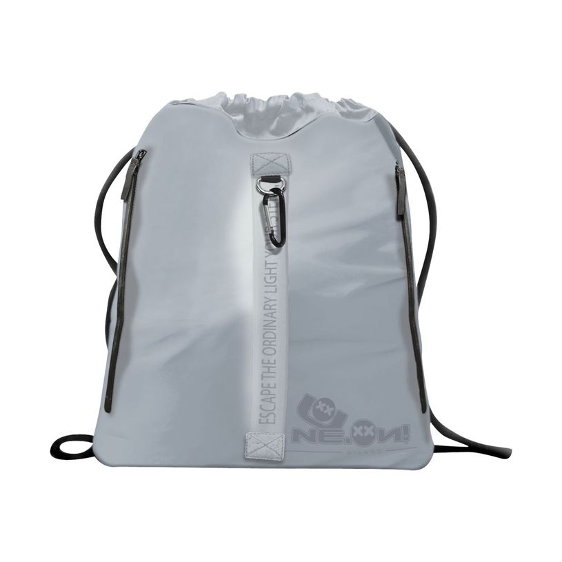 8030330181379-NE.ON! Rubber Tech - Besace gris argent-P_400001084_1-0