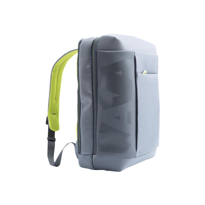 8032572178582-Nava Cross L - Sac à dos pour ordinateur portable 15,6" - 2 compartiments - gris/lime-P_400001130_3-2