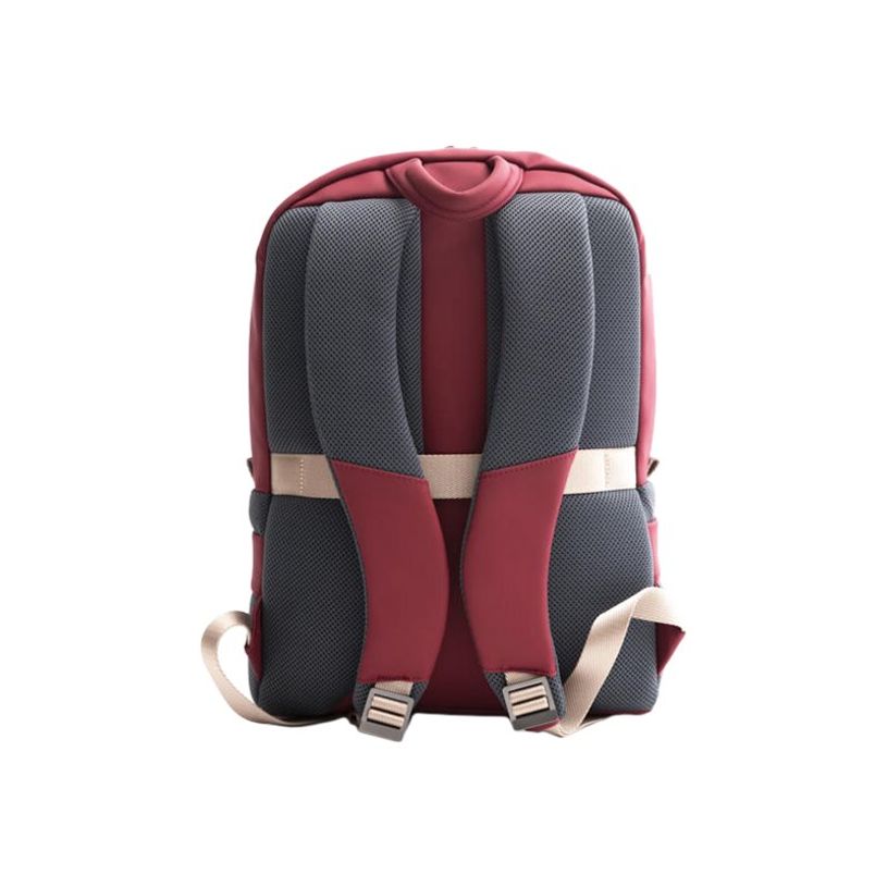 8032572188932-Nava Easy Break - Sac à dos pour ordinateur portable 15,6" avec poche RFID - gris/bordeau-P_400001188_3-2