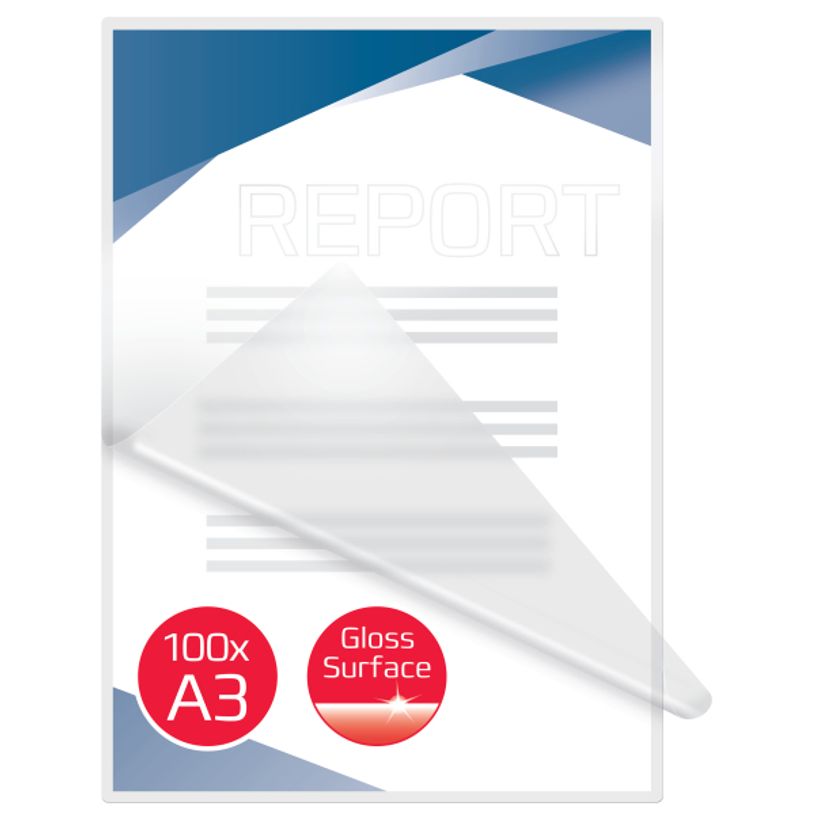 0013465583032-GBC - 100 pochettes de plastification A3 (303 x 426 mm) - 2 x 80 microns - brillantes-P_400001235_8-4