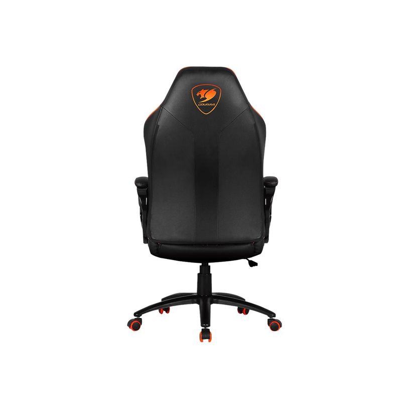 4715302442026-Fauteuil gamer FUSION - accoudoirs fixes - appui-tête intégré - noir et orange-P_400001308_4-3