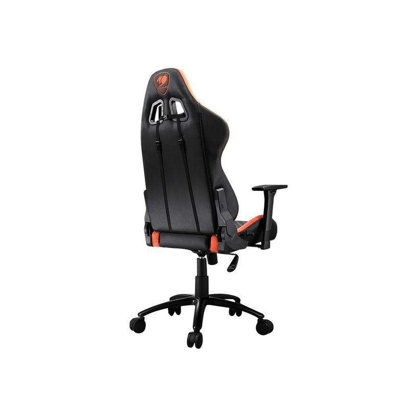 4715302442972-Fauteuil gamer ARMOR PRO - accoudoirs réglables - noir et orange-P_400001316_4-3