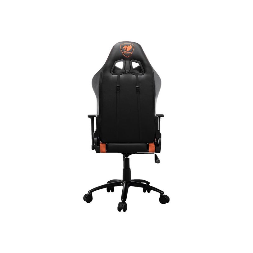 4715302442972-Fauteuil gamer ARMOR PRO - accoudoirs réglables - noir et orange-P_400001316_5-4