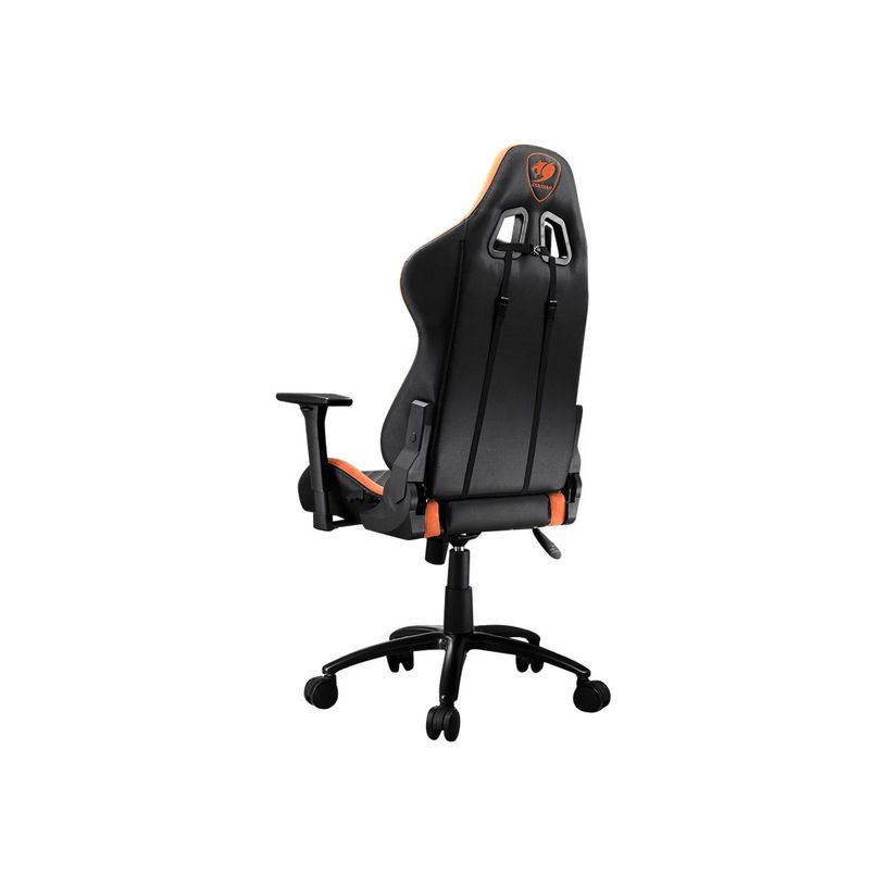 4715302442972-Fauteuil gamer ARMOR PRO - accoudoirs réglables - noir et orange-P_400001316_6-5