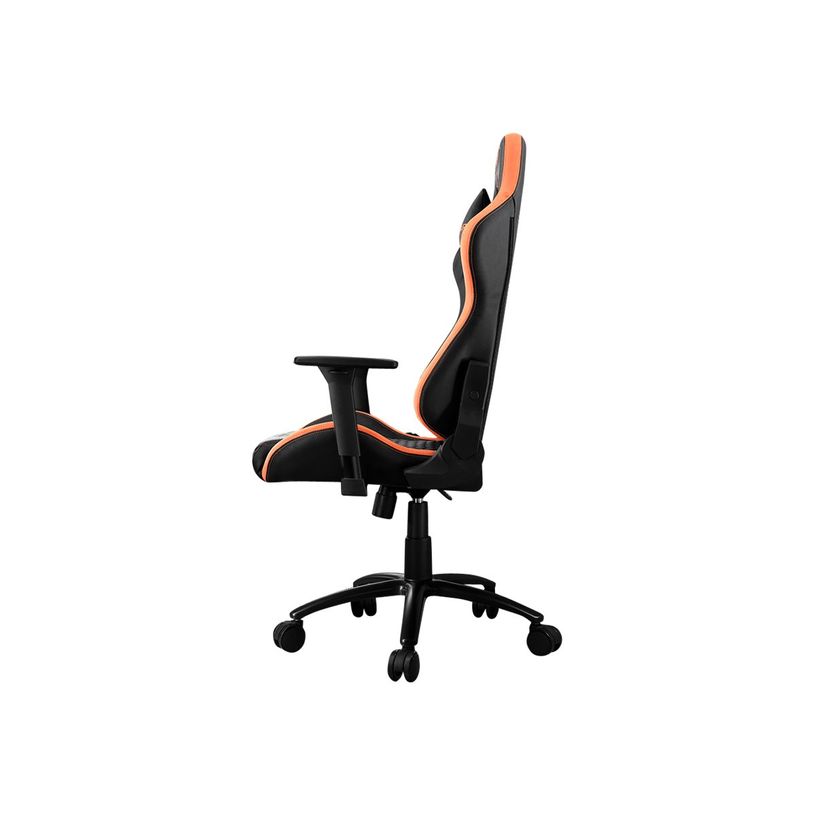 4715302442972-Fauteuil gamer ARMOR PRO - accoudoirs réglables - noir et orange-P_400001316_8-7