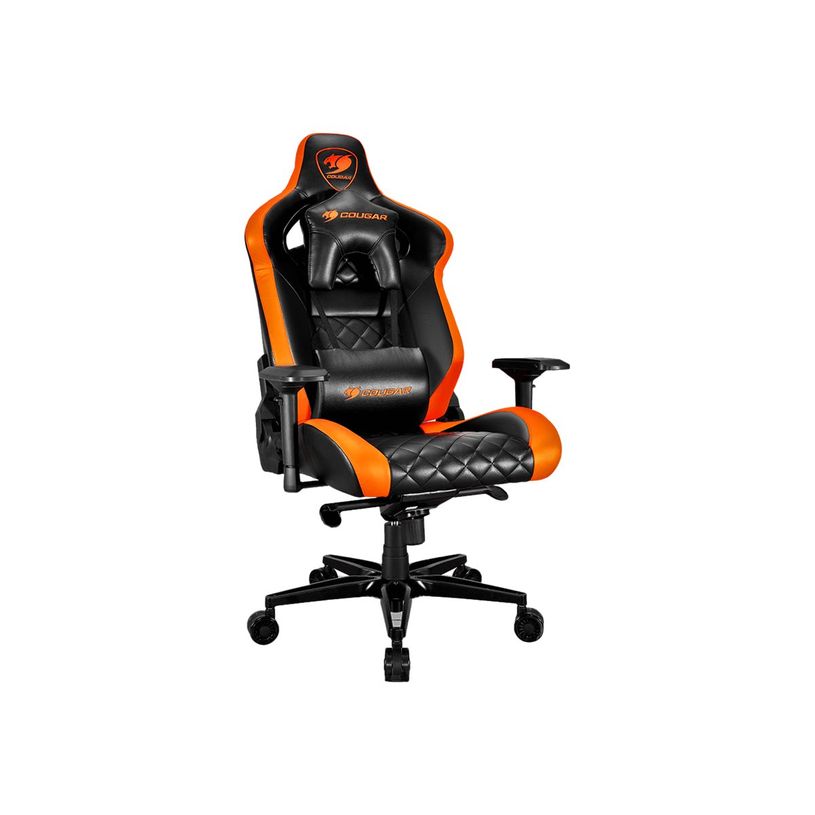4715302441692-Fauteuil gamer Armor Titan - accoudoirs réglables - Noir et orange-P_400001321_3-2